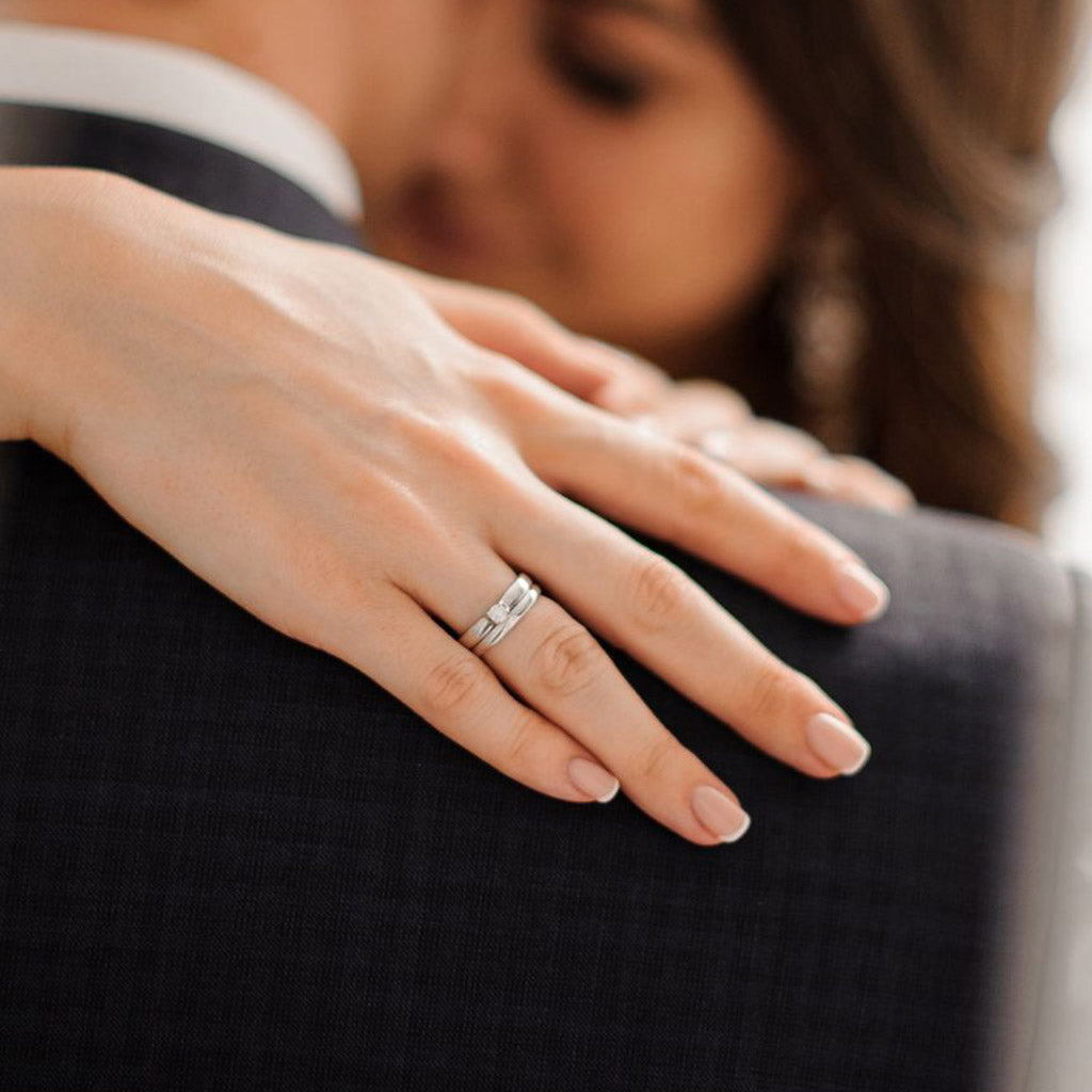 Alianças de casamento artesanais exclusivas