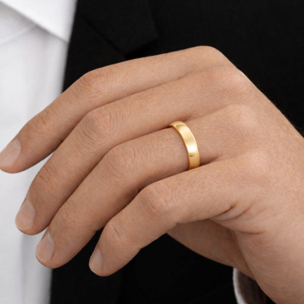 Alianca de ouro 18k feito por encomenda com design autoral e exclusivo 