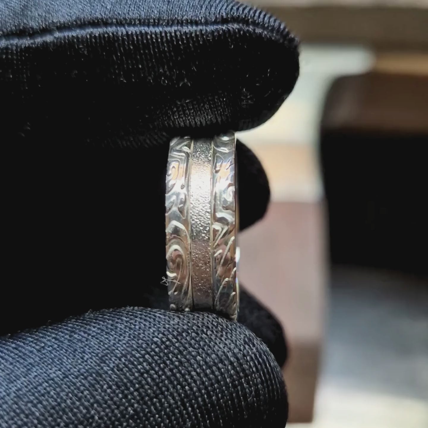 Aliancas de prata 950 feito artesanalmente. Design exclusivo e único 