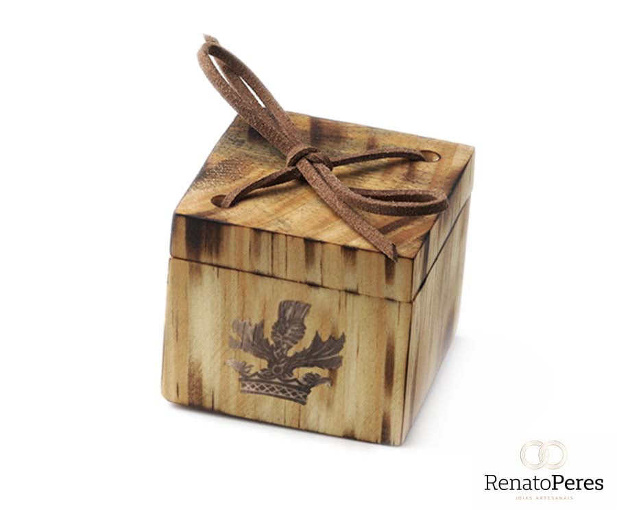porta joias de madeira 